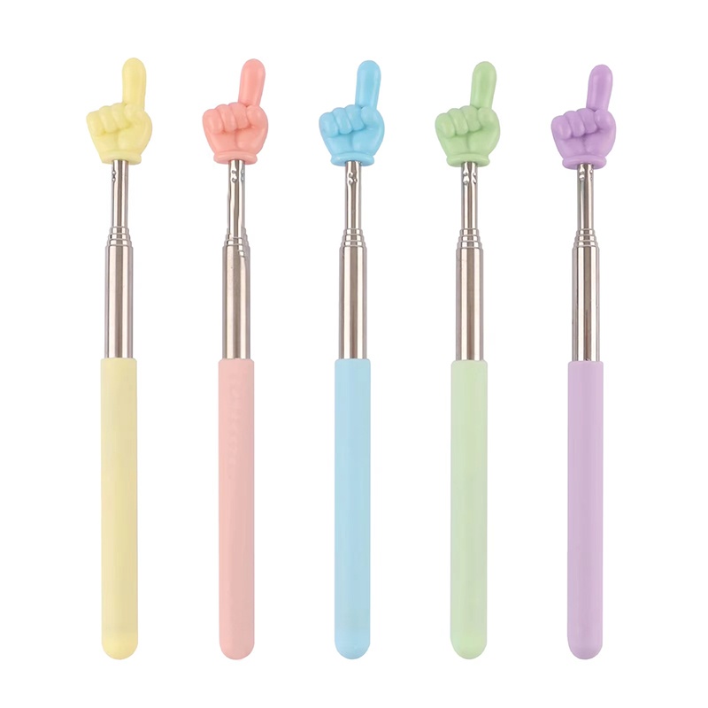 Telescopic Fishing Rod - Macaron Geri Çekilebilir Öğretmen İşaret Çubuğu