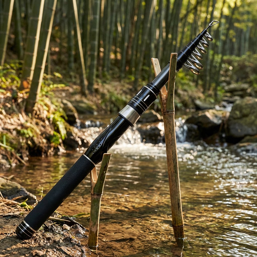 Ultra hafif teleskopik karbon  - Telescopic Fishing Rod incelemesi ve fiyatı