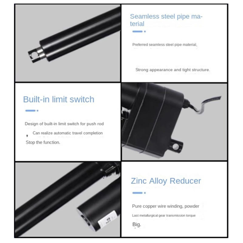 DC 12V 24V 7000N Lineer Aktüat - Telescopic Fishing Rod incelemesi ve fiyatı