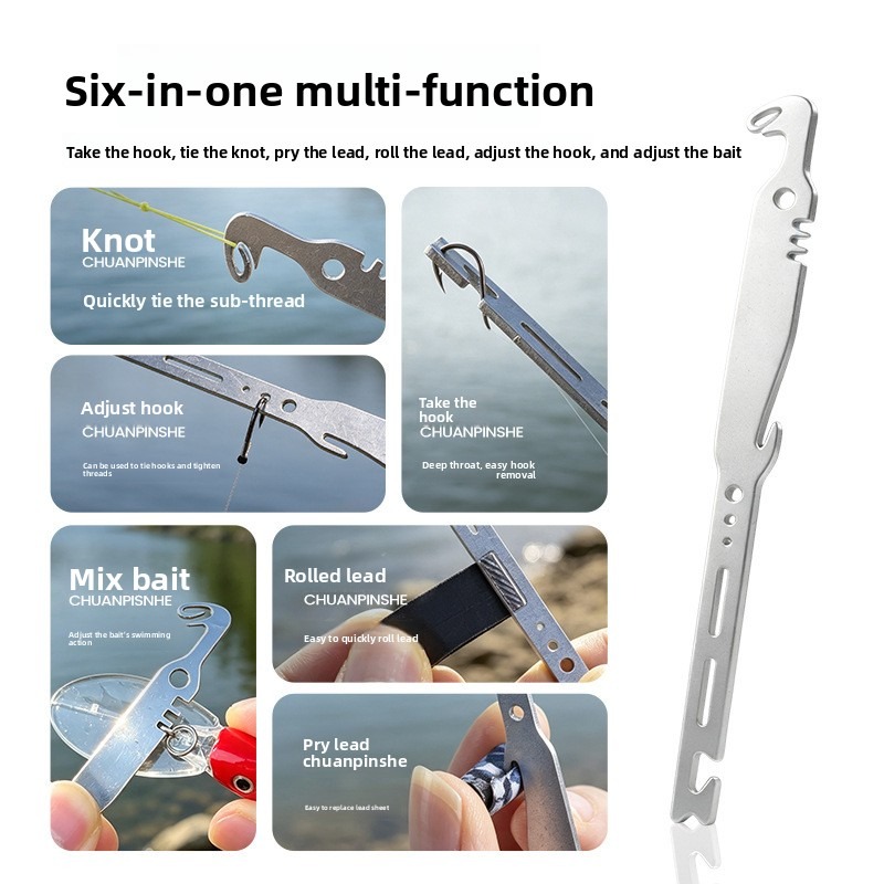 QAJTAO 4 parçalı 6'sı 1 arada  - Fishing Equipment Price incelemesi ve fiyatı