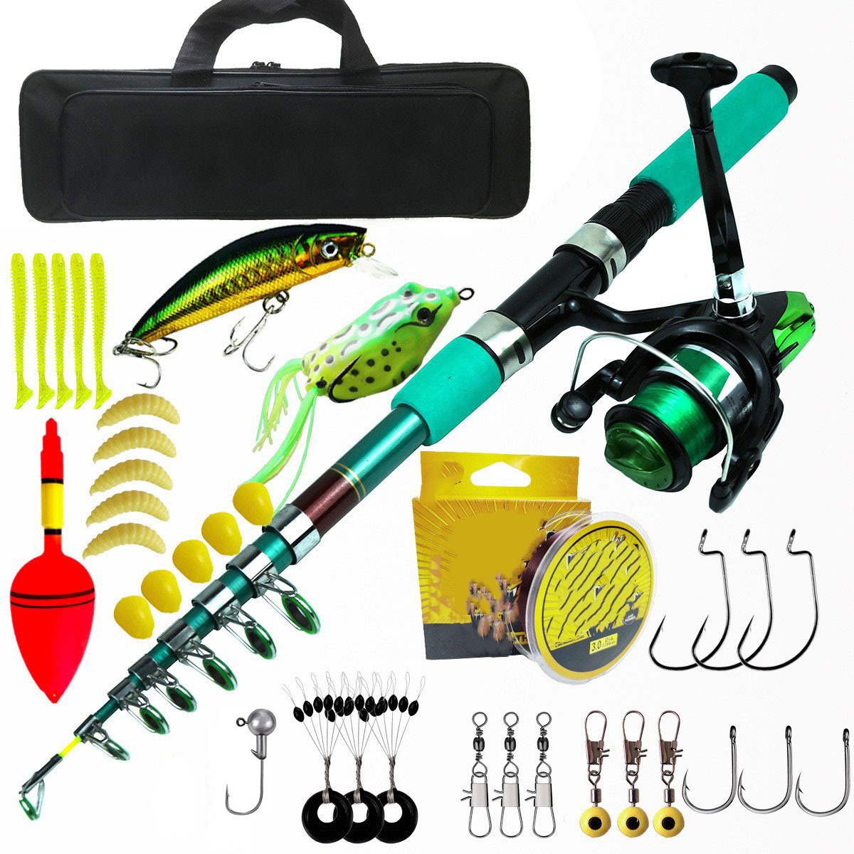 Taşınabilir Ultra Hafif Sazan  - Telescopic Fishing Rod incelemesi ve fiyatı